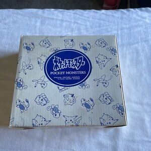 Pocket Monsters Pokémon Blue & White Collectible Picture stand Rare